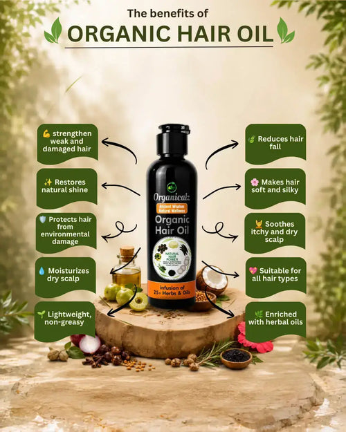 Organic Hair Oil (200ml)